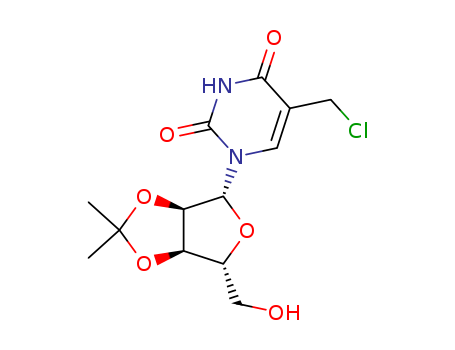 5-(chloromethyl)-2',3'-O-(1-methylethylidene)uridine