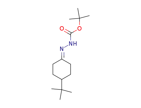 Molecular Structure of 60295-14-9 (tert-butyl 2-(4-tert-butylcyclohexylidene)hydrazinecarboxylate)
