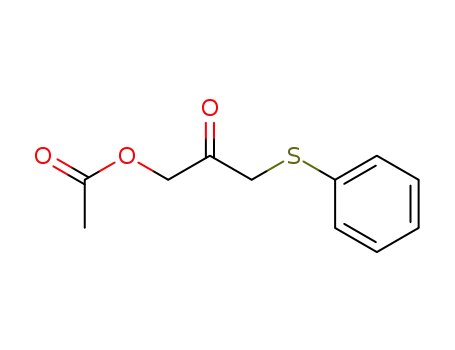2-Propanone, 1-(acetyloxy)-3-(phenylthio)-