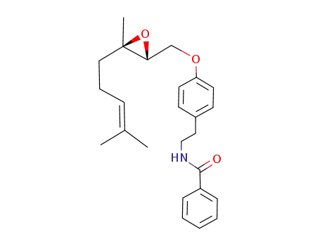 N-<2-<4-<<3-Methyl-3-(4-methylpent-3-enyl)oxiranyl-2-yl>methoxy>phenyl>ethyl>benzamide