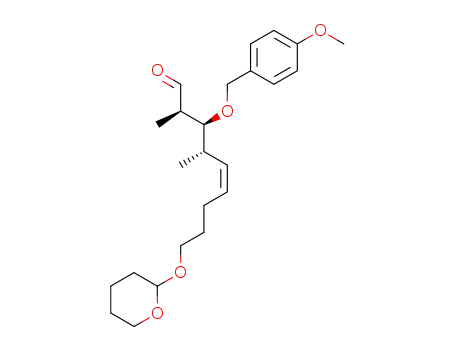 (Z)-(2R,3S,4S)-3-(4-methoxybenzyloxy)-2,4-dimethyl-9-(tetrahydropyran-2-yloxy)non-5-enal