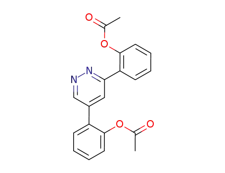 Acetic acid 2-[5-(2-acetoxy-phenyl)-pyridazin-3-yl]-phenyl ester