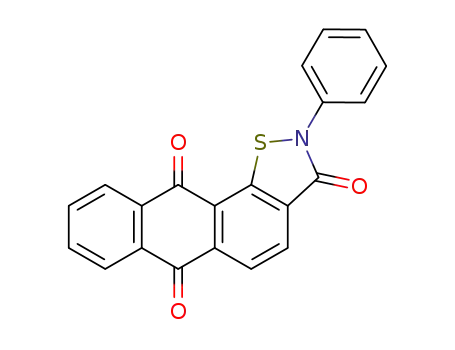 2-phenyl-2,3,6,11-tetrahydroanthra[2,1-d]isothiazole-3,6,11-trione