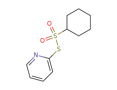S-(2'-pyridyl) cyclohexane thiosulphonate