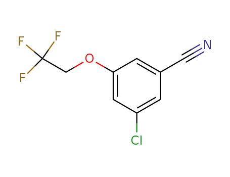 3-chloro-5-(2,2,2-trifluoroethoxy)benzonitrile