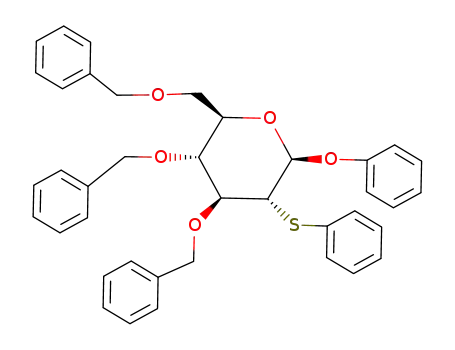 phenyl 3,4,6-tri-O-benzyl-2-deoxy-2-(phenylthio)-β-D-glucopyranoside