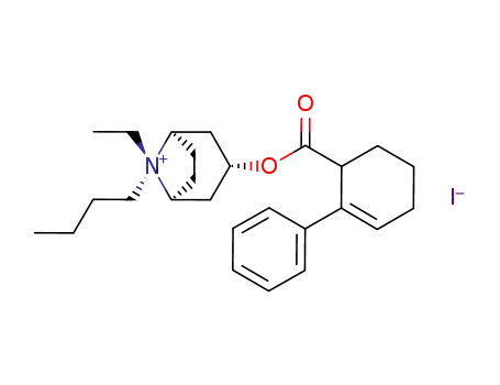 (1S,3R,5R,8S)-8-Butyl-8-ethyl-3-(2-phenyl-cyclohex-2-enecarbonyloxy)-8-azonia-bicyclo[3.2.1]octane; iodide