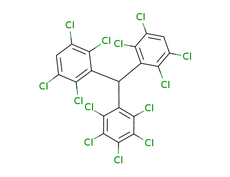 Benzene, [bis(2,3,5,6-tetrachlorophenyl)methyl]pentachloro-