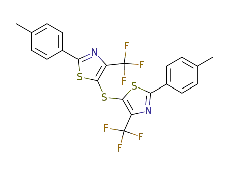 Bis<2-(p-tolyl)-4-(trifluormethyl)-5-thiazolyl>sulfid