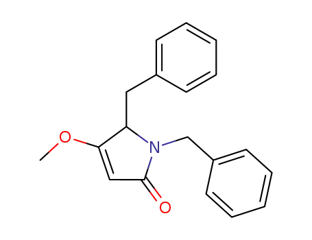 1,5-Dibenzyl-4-methoxy-1,5-dihydro-pyrrol-2-one