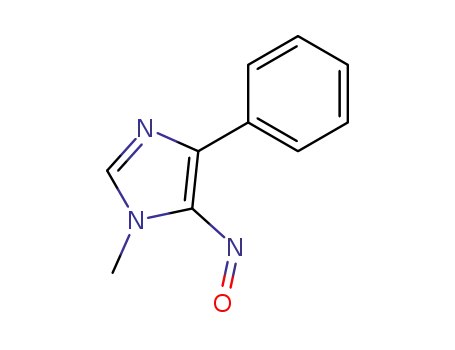 Molecular Structure of 111380-08-6 (1H-Imidazole,1-methyl-5-nitroso-4-phenyl-)