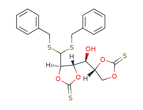 2,3:5,6-di-O-thiocarbonyl-D-galactose dibenzyl dithioacetal