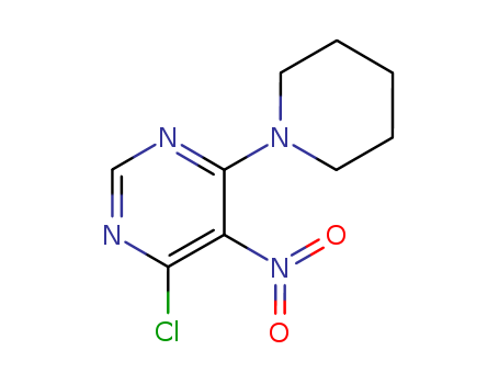 4-Chloro-5-nitro-6-(1-piperidinyl)pyrimidine