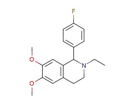 2-ethyl-1-(4-fluoro-phenyl)-6,7-dimethoxy-1,2,3,4-tetrahydro-isoquinoline