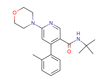 N-TERT-BUTYL-6-MORPHOLIN-4-YL-4-O-TOLYL-NICOTINAMIDE