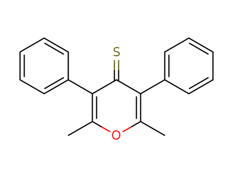4H-Pyran-4-thione,2,6-dimethyl-3,5-diphenyl- cas  73499-29-3