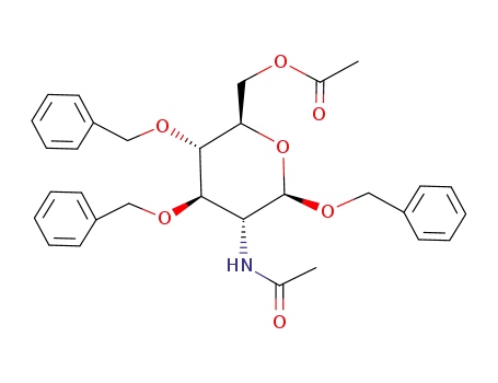 N-아세틸-β-D-글루코사민 6-아세테이트 1,3,4-트리벤질 에테르