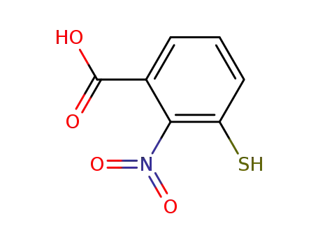 Benzoic acid, 3-mercapto-2-nitro-