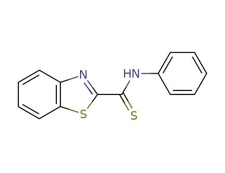 2-Benzothiazolecarbothioamide, N-phenyl-