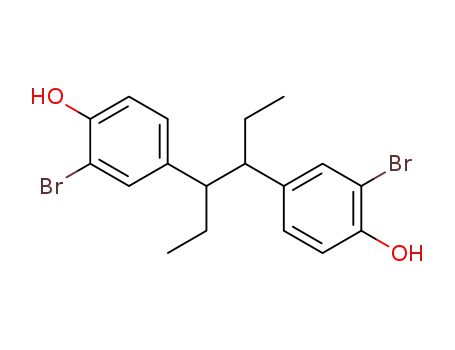 Molecular Structure of 74536-64-4 (1-bromohexestrol)