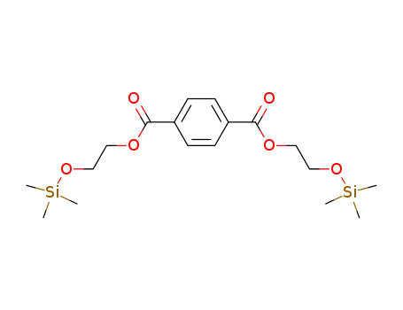 Molecular Structure of 18531-55-0 (Terephthalic acid bis(2-hydroxyethyl) ester bis(TMS) ether)