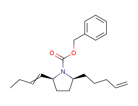 benzyl (2S,5S)-2-but-1-enyl-5-pent-4-enylpyrrolidine-1-carboxylate