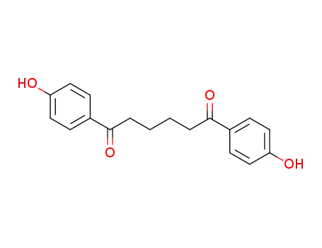 Molecular Structure of 20837-37-0 (1,6-bis(4'-hydroxyphenyl)-1,6-hexanedione)