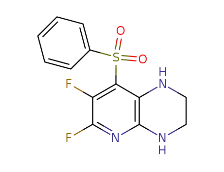 6,7-difluoro-8-phenylsulfonyl-1,2,3,4-tetrahydropyrido[2,3-b]pyrazine