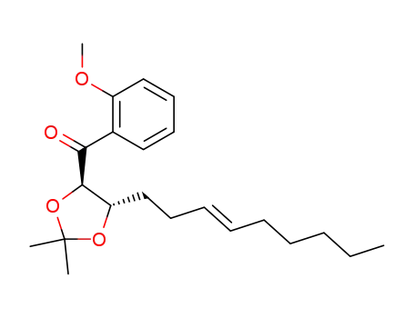 (2R,3S)-2,3-dihydroxy-2,3-O-isopropylidene-1-(2-methoxyphenyl)-6-dodecene-1-one