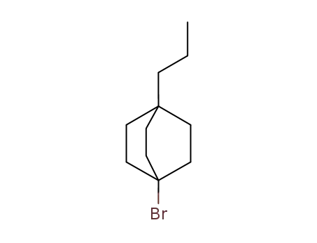 Molecular Structure of 76921-50-1 (Bicyclo[2.2.2]octane, 1-bromo-4-propyl-)