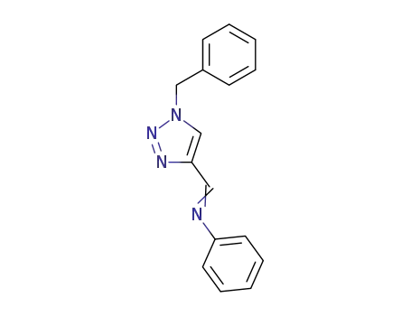 [1-(1-Benzyl-1H-[1,2,3]triazol-4-yl)-meth-(E)-ylidene]-phenyl-amine