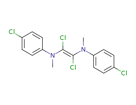 (E)-1,2-Dichloro-N,N'-bis-(4-chloro-phenyl)-N,N'-dimethyl-ethene-1,2-diamine