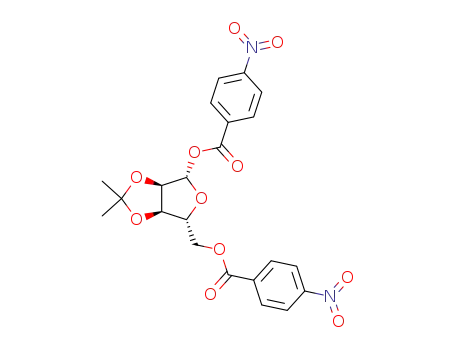 2,3-O-isopropylidene-1,5-di-O-(p-nitrobenzoyl)-β-D-ribofuranose