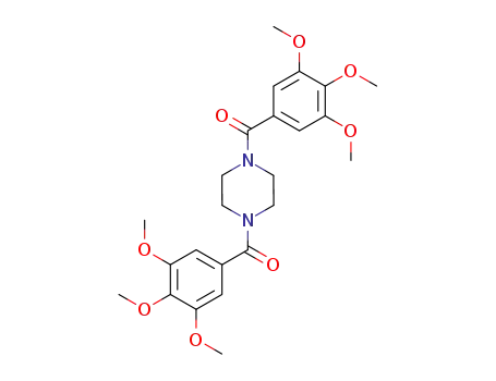 Piperazine, 1,4-bis(3,4,5-trimethoxybenzoyl)-