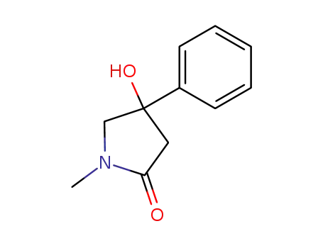 2-Pyrrolidinone, 4-hydroxy-1-methyl-4-phenyl-