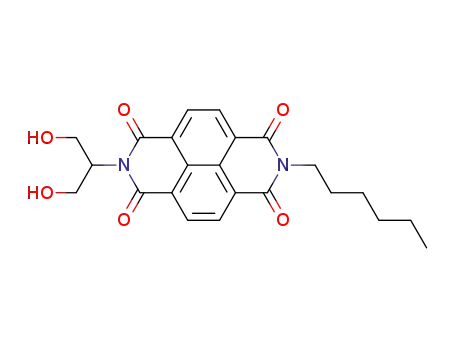 2-Hexyl-7-(2-hydroxy-1-hydroxymethyl-ethyl)-benzo[lmn][3,8]phenanthroline-1,3,6,8-tetraone