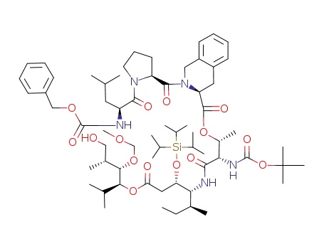 C<sub>65</sub>H<sub>105</sub>N<sub>5</sub>O<sub>15</sub>Si