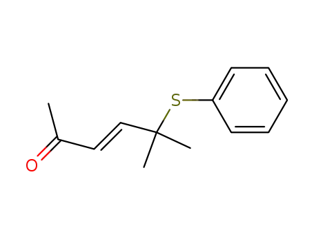 (E)-5-Methyl-5-phenylsulfanyl-hex-3-en-2-one