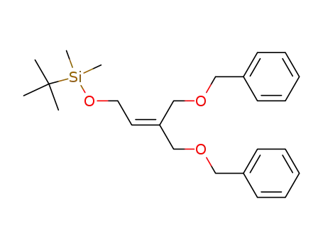 tert-Butyldimethylsilyl-3-benzyloxymethyl-4-benzyloxy-2-butenol