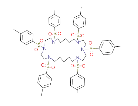 1,4,7,13,16,19-hexakis(p-tolylsulfonyl)-1,4,7,13,16,19-hexaazacyclotetracosane