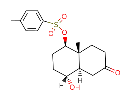 (4aα,5α,8β,8aβ)-octahydro-5,8-dihydroxy-4a-methyl-2(1H)-naphthalenone 5-(4-methylbenzenesulfonate)