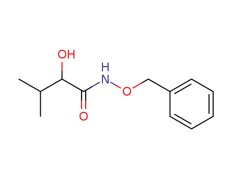 Molecular Structure of 752235-38-4 (N-benzyloxy-2-hydroxy-3-methylbutyramide)