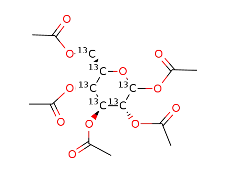 [glucose-U-(13)C6]-1,2,3,4,6-penta-O-acetyl-α/β-D-glucopyranose