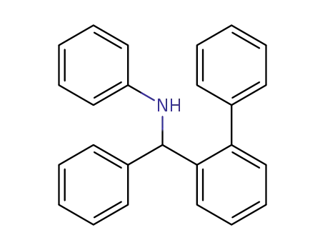 Molecular Structure of 73850-55-2 (N-(2-phenyl-benzhydryl)-aniline)