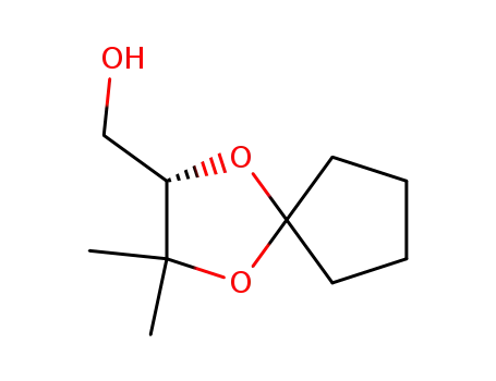 1,4-Dioxaspiro[4.4]nonane-2-methanol, 3,3-dimethyl-, (S)-
