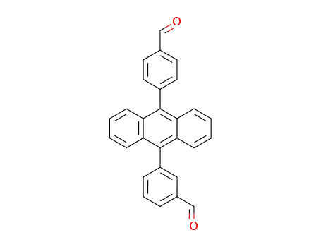 9-(3-formylphenyl)-10-(4-formylphenyl)anthracene
