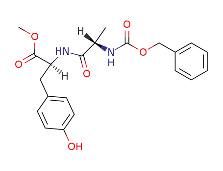 Molecular Structure of 17554-28-8 (Z-ALA-TYR-OME)