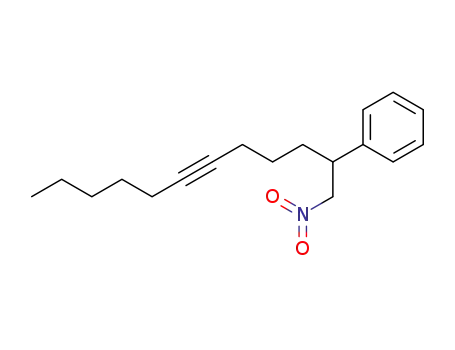 Benzene, [1-(nitromethyl)-5-undecynyl]-