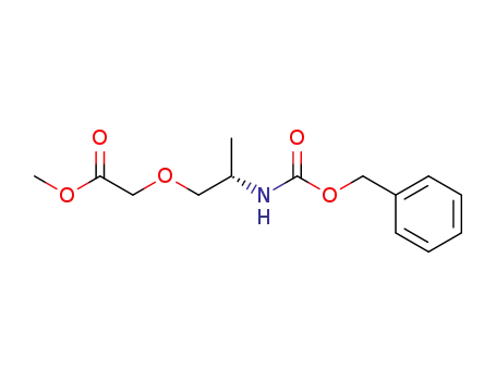 Acetic acid, [2-[[(phenylmethoxy)carbonyl]amino]propoxy]-, methyl
ester, (S)-