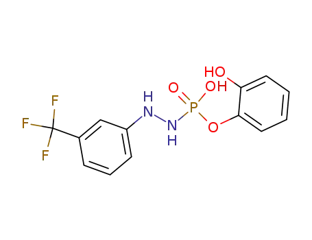 O-(2-hydroxyphenyl)-N'-(m-trifluormethylphenyl)hydrazidophosphate